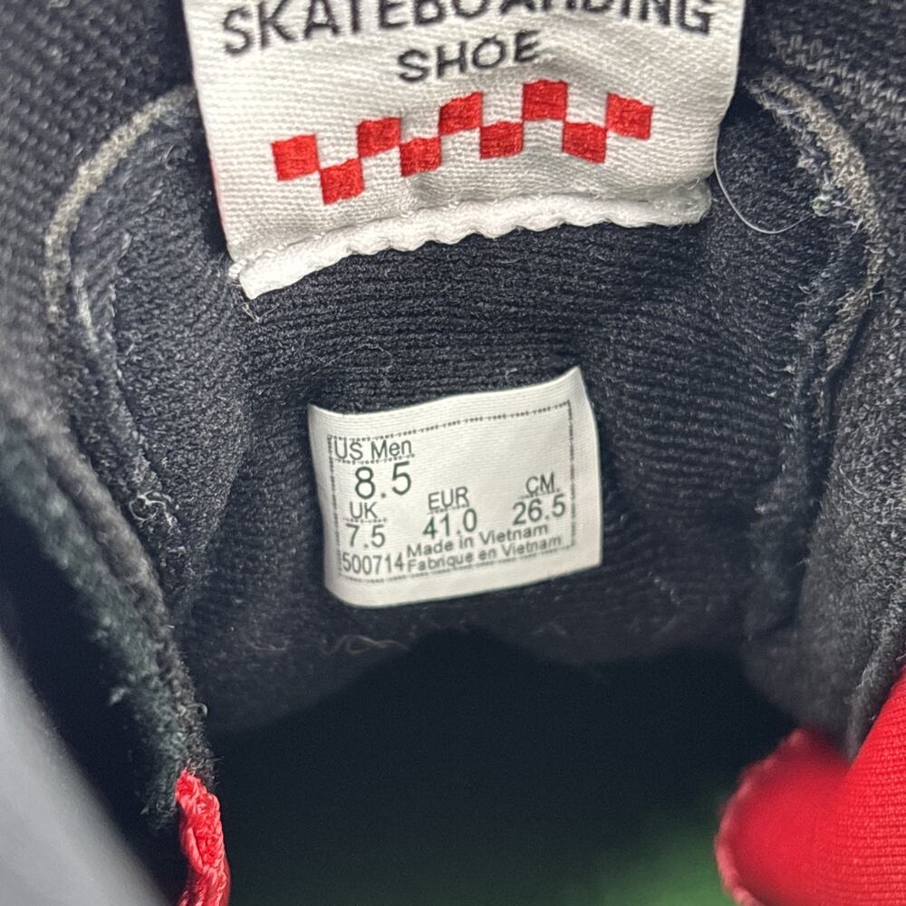Vans High Top Sneaker Limited Edition Skateistan x Skate Sk8- High Size M 8.5 - Picture 6 of 7